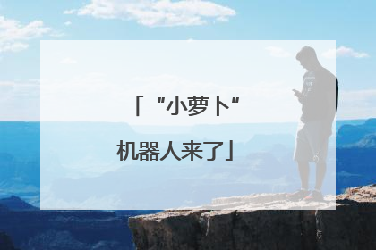 “小萝卜”机器人来了
