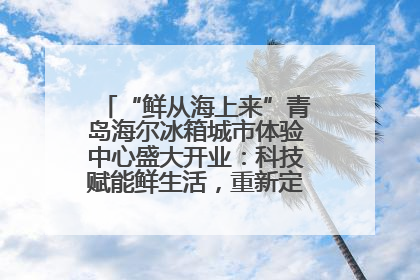 “鲜从海上来”青岛海尔冰箱城市体验中心盛大开业：科技赋能鲜生活，重新定义全球饮食未来