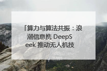 算力与算法共振：浪潮信息携 DeepSeek 推动无人机技术在舟山落地