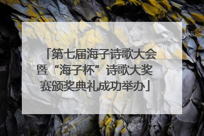 第七届海子诗歌大会暨“海子杯”诗歌大奖赛颁奖典礼成功举办