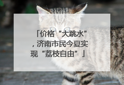 价格“大跳水”，济南市民今夏实现“荔枝自由”