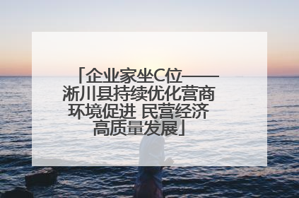 企业家坐C位——淅川县持续优化营商环境促进 民营经济高质量发展