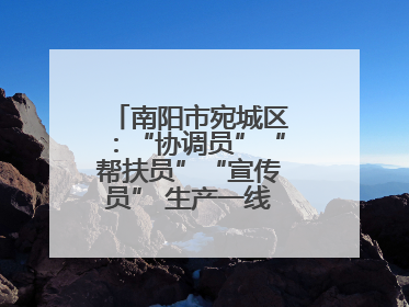 南阳市宛城区：“协调员”“帮扶员”“宣传员” 生产一线助力抢收抢种