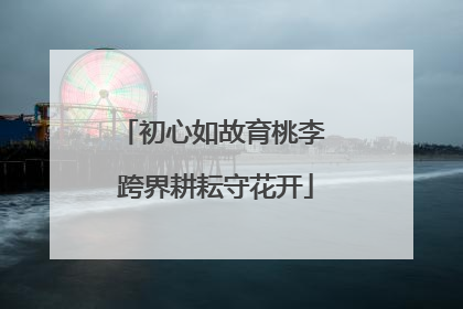 初心如故育桃李 跨界耕耘守花开
