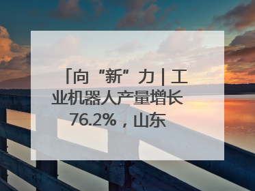 向“新”力｜工业机器人产量增长76.2%，山东因地制宜发展新质生产力