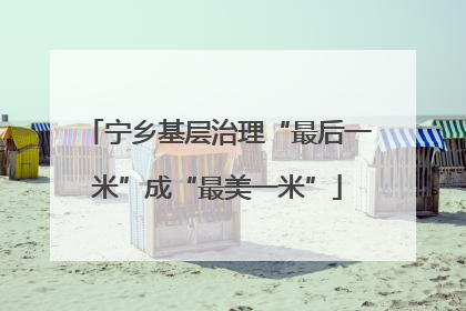 宁乡基层治理“最后一米”成“最美一米”