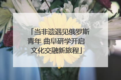 当非遗遇见俄罗斯青年 曲阜研学开启文化交融新旅程