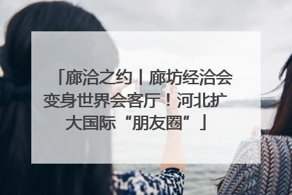 廊洽之约丨廊坊经洽会变身世界会客厅！河北扩大国际“朋友圈”