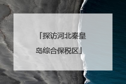 探访河北秦皇岛综合保税区