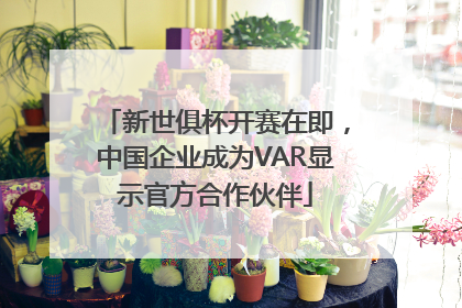 新世俱杯开赛在即，中国企业成为VAR显示官方合作伙伴