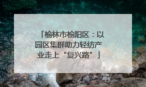 榆林市榆阳区：以园区集群助力轻纺产业走上“复兴路”