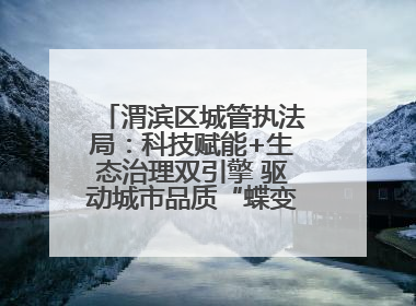 渭滨区城管执法局：科技赋能+生态治理双引擎 驱动城市品质“蝶变跃升”