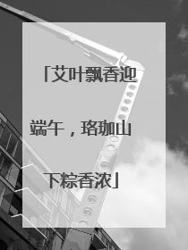 艾叶飘香迎端午，珞珈山下粽香浓