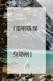 董明珠现身郑州