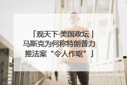 观天下·美国政坛｜马斯克为何称特朗普力推法案“令人作呕”