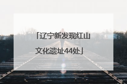辽宁新发现红山文化遗址44处