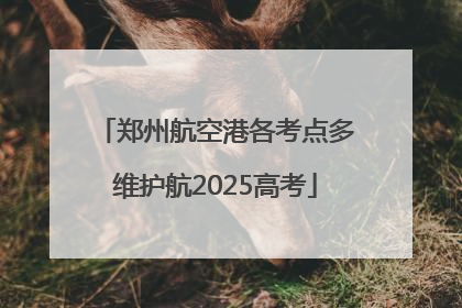 郑州航空港各考点多维护航2025高考