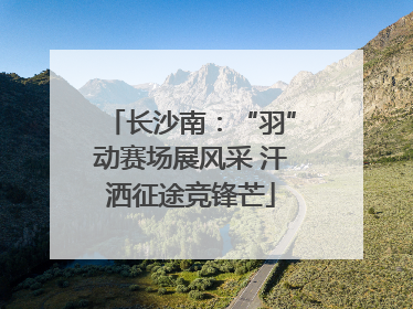 长沙南：“羽”动赛场展风采 汗洒征途竞锋芒
