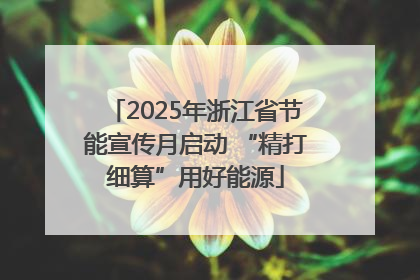2025年浙江省节能宣传月启动 “精打细算”用好能源