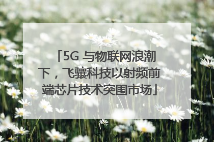 5G 与物联网浪潮下，飞骧科技以射频前端芯片技术突围市场