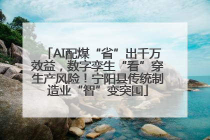 AI配煤“省”出千万效益，数字孪生“看”穿生产风险！宁阳县传统制造业“智”变突围